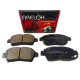 PASTILLA DE FRENO TRASERA METALICA / HYUNDAI ELANTRA 93-12 /