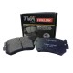 PASTILLA DE FRENO TRASERA METALICA / HYUNDAI ELANTRA 93-12 /