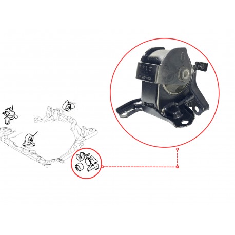 Base Motor Delantera Hyundai Tucson Kia Sportage 2.0