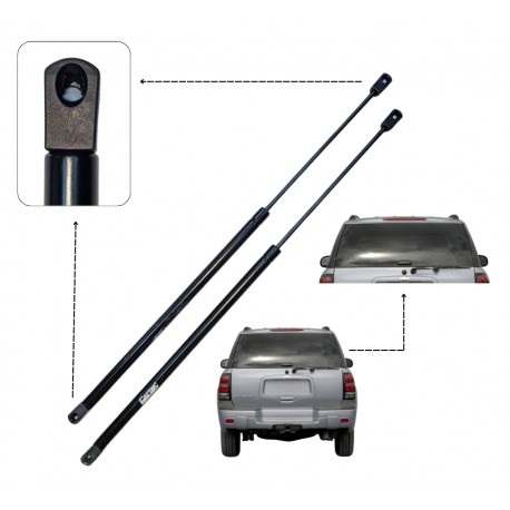 GATO AMORTIGUADOR VIDRIO CHEVROLET TRAILBLZER 2002-2009