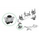Base Motor Caja Hueso Sincronico Ford Fiesta Titanium 14-19