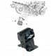 Base Motor Derecha Jeep Cherokee Liberty Kk 3.7 08-15