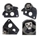 Base Motor izquierda Ford Festiva 1992 - 2001 TURPIAL