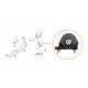 Base Motor trasera Ford Fiesta Titanium 14-19