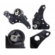 Base Motor Trasera Mitsubishi Lancer Glx 1.6 Touring 2.0